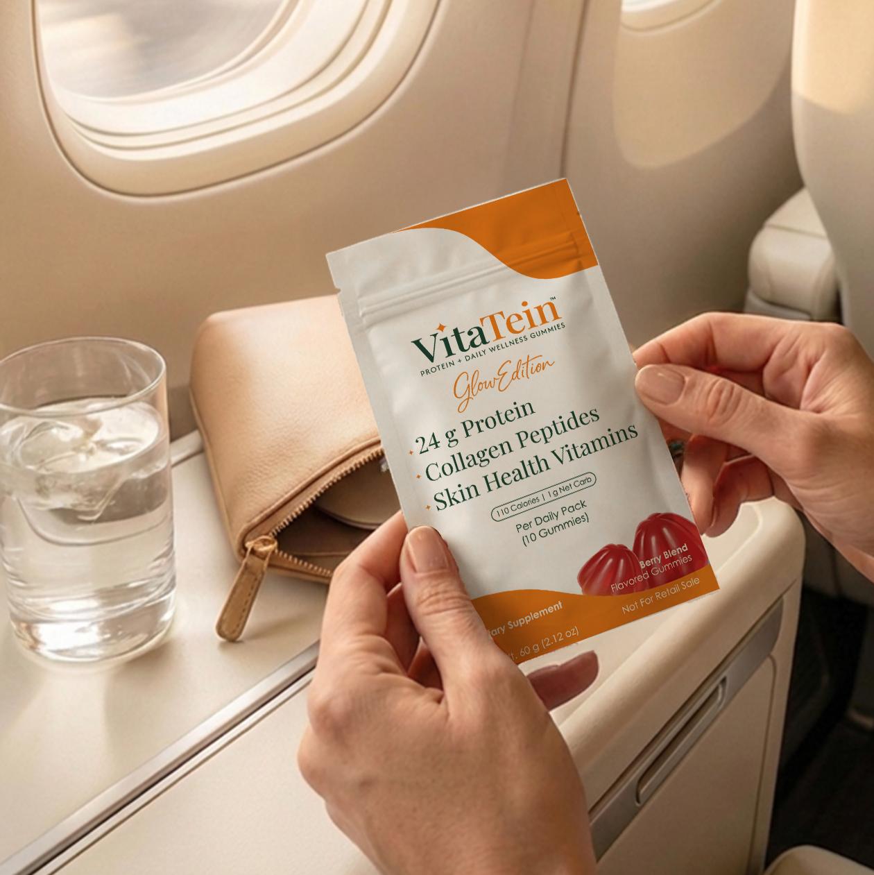 VitaTein Glow Edition – Protein + Skin Health Daily Gummies